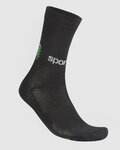 SPORTFUL Klassische Fahrradsocken - RIDE DOLOMITES - Schwarz/Grün