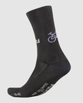 SPORTFUL Klassische Fahrradsocken - RIDE DOLOMITES - Schwarz/Blau