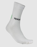 SPORTFUL Klassische Fahrradsocken - RIDE DOLOMITES - Weiß/Grün