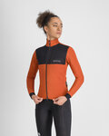 SPORTFUL Fahrrad-Thermojacke - SUPERGIARA 2 W - Orange/Schwarz