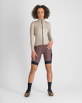 SPORTFUL Langarm Fahrradtrikot für den Winter - SUPERGIARA WOOL W - Grau
