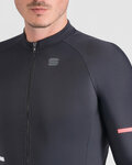 SPORTFUL Langarm Fahrradtrikot für den Winter - SUPERNOVA THERMAL - Schwarz