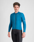 SPORTFUL Langarm Fahrradtrikot für den Winter - SUPERNOVA THERMAL - Blau