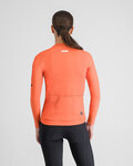 SPORTFUL Langarm Fahrradtrikot für den Winter - SUPERNOVA THERMAL W - Orange