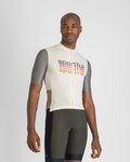 SPORTFUL Kurzarm Fahrradtrikot - SUPERGIARA 2 - Elfenbein/Grau