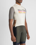 SPORTFUL Kurzarm Fahrradtrikot - SUPERGIARA 2 - Elfenbein/Grau