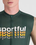 SPORTFUL Kurzarm Fahrradtrikot - SUPERGIARA 2 - Grün/Gold