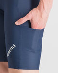 SPORTFUL Kurze Fahrradhose mit Trägern - HXPEREPIC - Blau
