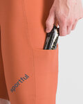 SPORTFUL Kurze Fahrradhose mit Trägern - HXPEREPIC - Orange