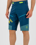 KARPOS Fahrradshorts ohne Träger - RAPID BAGGY - Blau/Grün