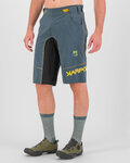 KARPOS Fahrradshorts ohne Träger - BALLISTIC EVO - Blau/Grau