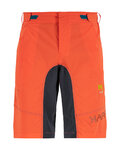 KARPOS Fahrradshorts ohne Träger - BALLISTIC EVO - Orange
