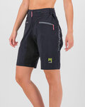 KARPOS Fahrradshorts ohne Träger - BALLISTIC EVO W - Schwarz