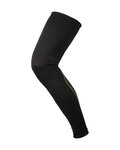 KARPOS Fahrrad-Beinwärmer - LEG COVERS - Schwarz/Grün
