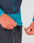 KARPOS Winddichte Fahrradjacke - LAVAREDO - Blau/Hellblau