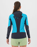 KARPOS Winddichte Fahrradjacke - LAVAREDO W - Hellblau/Blau