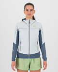 KARPOS Winddichte Fahrradjacke - LAVAREDO W - Weiß/Blau