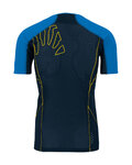 KARPOS Kurzarm Fahrrad-Shirt - LAVAREDO - Schwarz/Blau