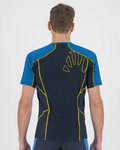 KARPOS Kurzarm Fahrrad-Shirt - LAVAREDO - Schwarz/Blau