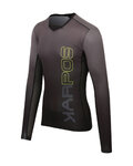 KARPOS Langarm Fahrradtrikot für den Sommer - JUMP - Grau