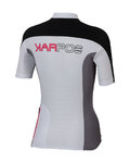 KARPOS Kurzarm Fahrradtrikot - VERVE - Weiß/Grau