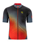 KARPOS Kurzarm Fahrradtrikot - JUMP - Rot/Schwarz