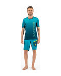 KARPOS Kurzarm Fahrradtrikot - VERVE - Türkis