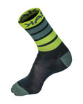 KARPOS Klassische Fahrradsocken - VERVE - Blau/Grün/Gelb