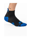 KARPOS Klassische Fahrradsocken - LAVAREDO - Schwarz/Blau
