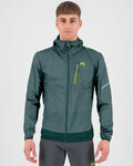 KARPOS Winddichte Fahrradjacke - LOT EVO - Grün/Schwarz