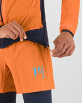 KARPOS Winddichte Fahrradjacke - LOT EVO - Orange/Schwarz