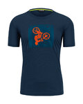 KARPOS Kurzarm Fahrrad-Shirt - VAL FEDERIA - Schwarz