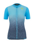 KARPOS Kurzarm Fahrradtrikot - VERVE EVO W - Blau