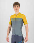 KARPOS Kurzarm Fahrradtrikot - GREEN FIRE - Gelb/Grün