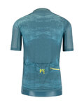 KARPOS Kurzarm Fahrradtrikot - GREEN FIRE - Gelb/Blau