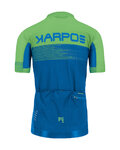 KARPOS Kurzarm Fahrradtrikot - GREEN FIRE - Grün/Blau