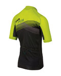 KARPOS Kurzarm Fahrradtrikot - GREEN FIRE - Gelb/Schwarz