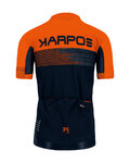 KARPOS Kurzarm Fahrradtrikot - GREEN FIRE - Rot/Grau