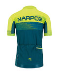 KARPOS Kurzarm Fahrradtrikot - GREEN FIRE - Gelb/Grün