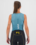 KARPOS Ärmelloses Fahrradtrikot - VERVE MESH - Hellblau