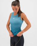 KARPOS Ärmelloses Fahrradtrikot - VERVE MESH - Hellblau