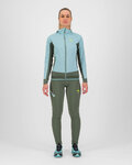 KARPOS Fahrrad-Thermojacke - LAVAREDO WINTER W - Blau/Grün