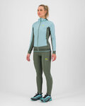 KARPOS Fahrrad-Thermojacke - LAVAREDO WINTER W - Blau/Grün