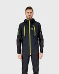 KARPOS wasserfeste Jacke - LAVAREDO RAIN - Schwarz/Grün