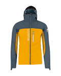 KARPOS wasserfeste Jacke - LAVAREDO RAIN EVO - Gelb/Schwarz