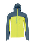 KARPOS wasserfeste Jacke - LAVAREDO RAIN EVO - Gelb/Blau
