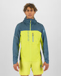 KARPOS wasserfeste Jacke - LAVAREDO RAIN EVO - Gelb/Blau
