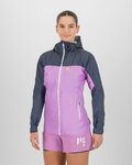 KARPOS wasserfeste Jacke - LAVAREDO RAIN EVO W - Grau/Lila