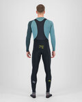 KARPOS Lange Fahrradhose mit Trägern - VERVE WINTER BIB - Schwarz