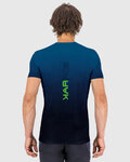 KARPOS Kurzarm Fahrradtrikot - VERVE MESH - Blau/Schwarz
